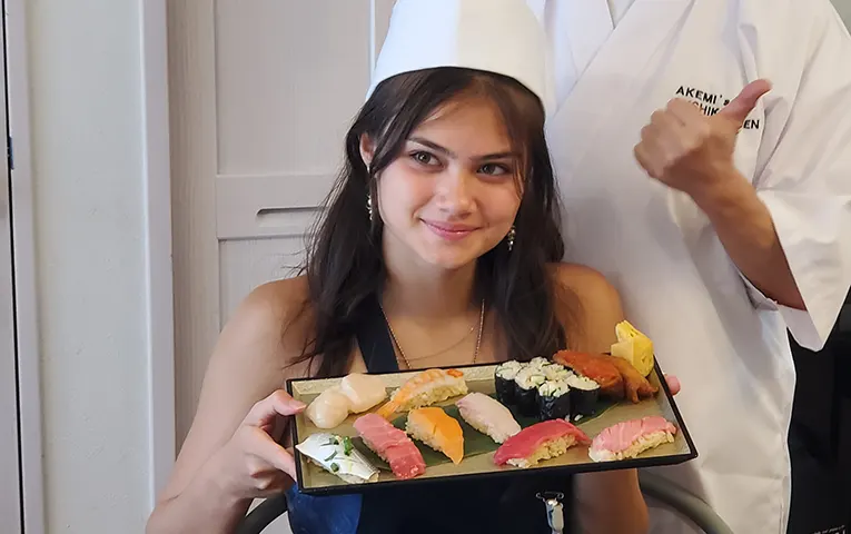 Enjoy Sushi lunch