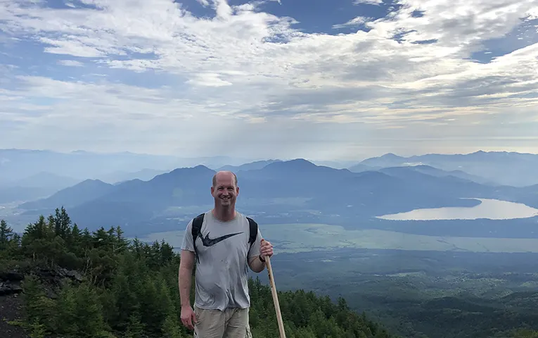 View from Mt. Fuji