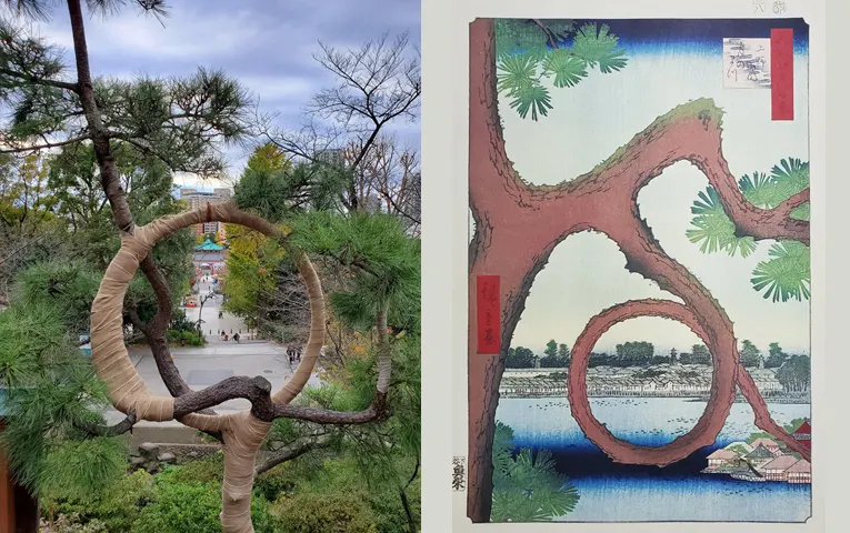 歌川広重の浮世絵