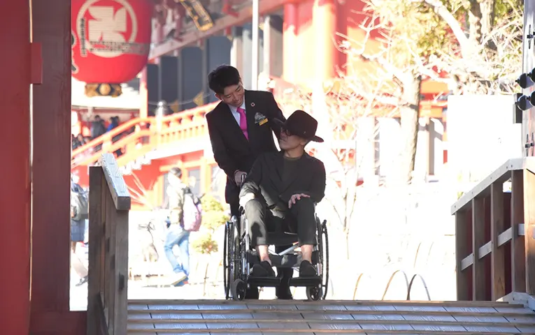 車椅子で東京観光