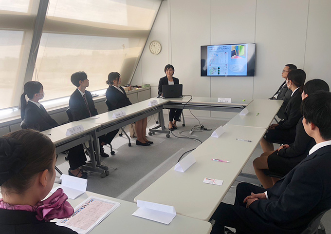 藤原による会社説明会