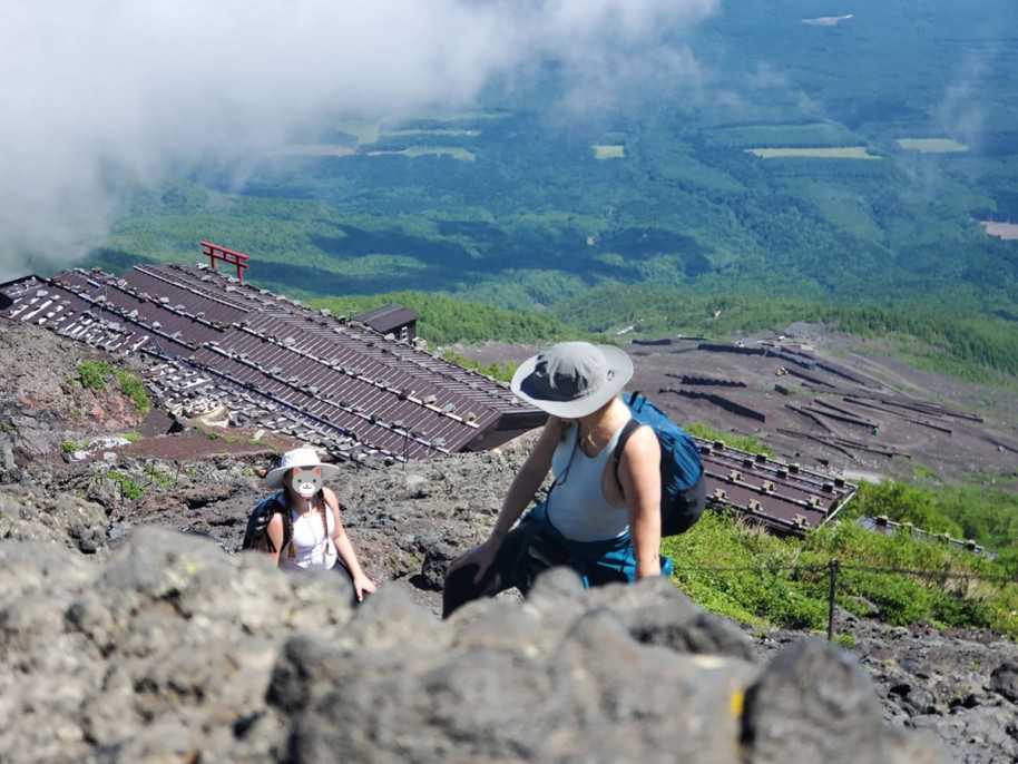 ご家族で富士山トレッキング