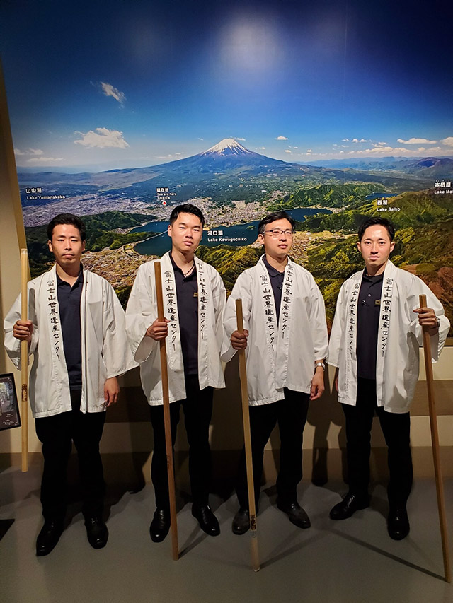 富士、箱根観光研修、富士山世界遺産センター