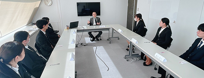 社長楠木からの挨拶