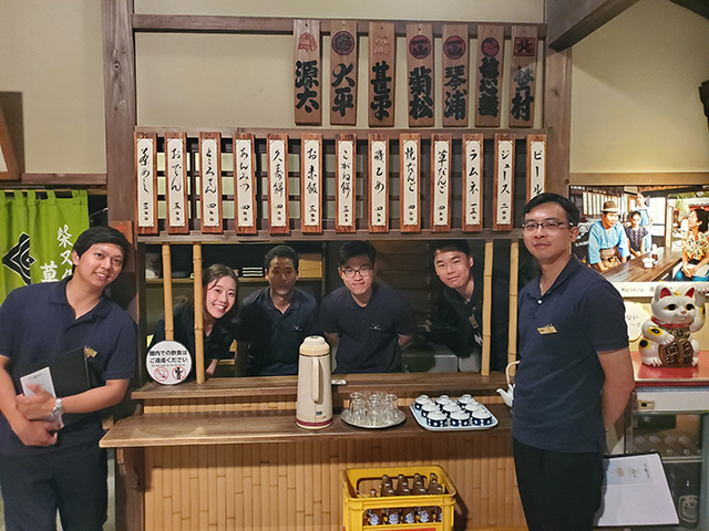 寅さん記念館にて