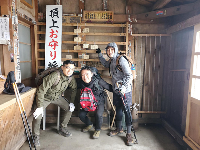 プランナーが登山ガイドです。