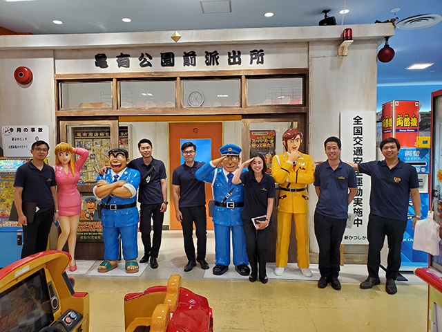 こち亀ゲームぱ~くにて