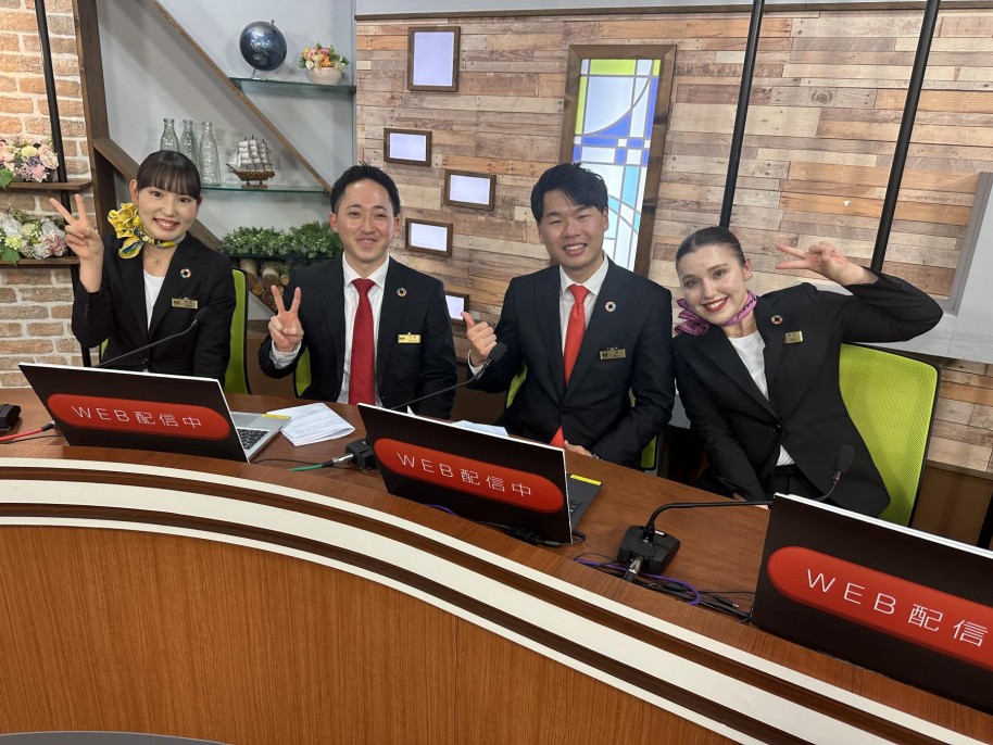 会社説明会の収録風景