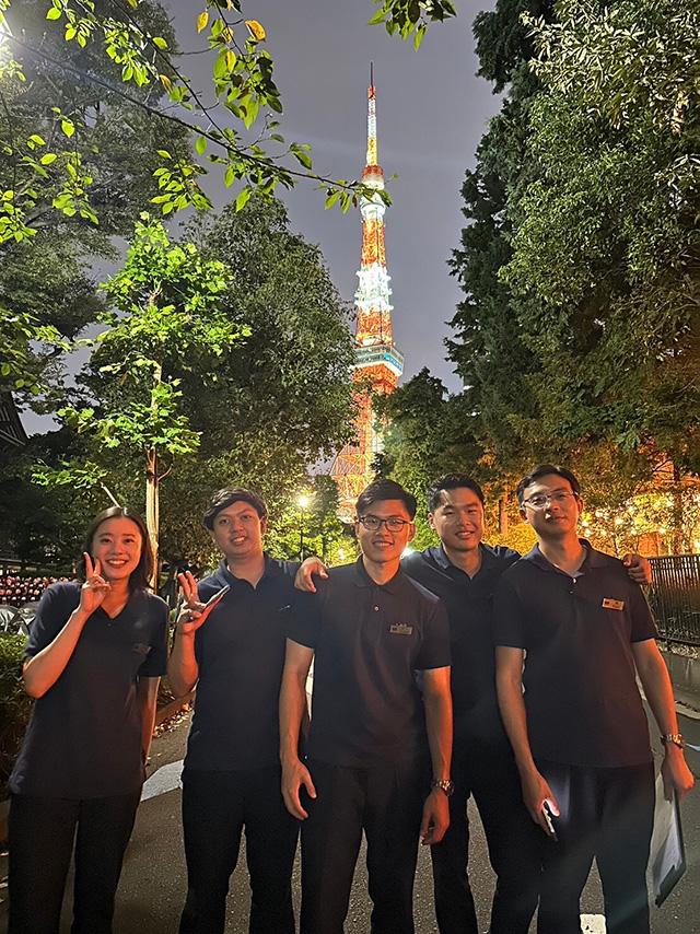 夜景研修　東京タワー