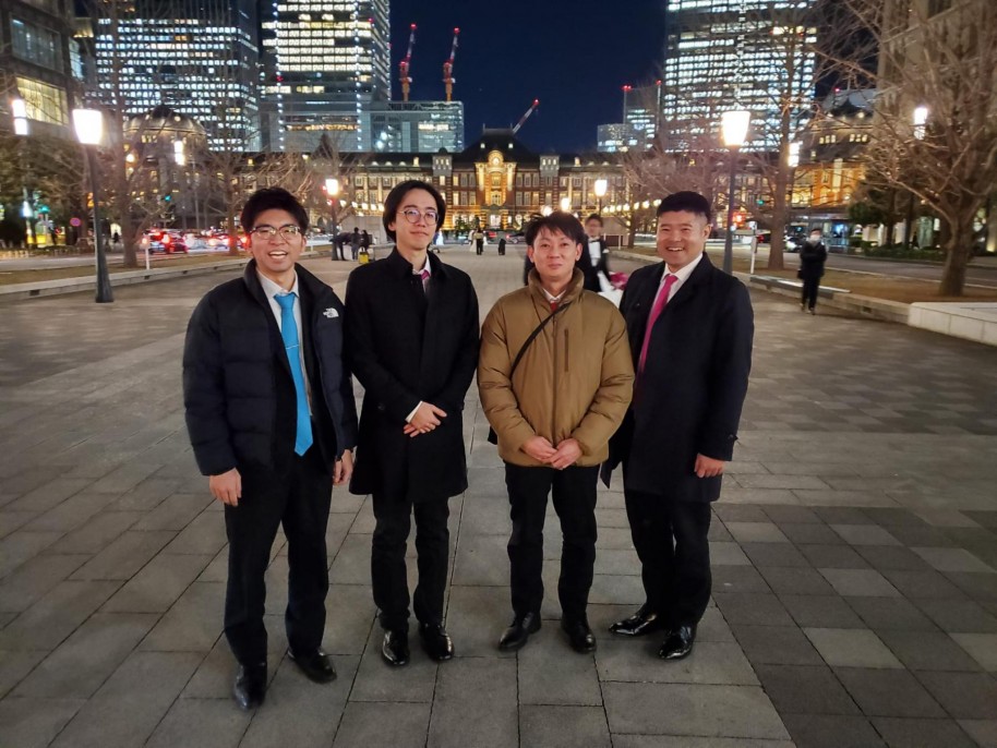 夜景研修 東京駅