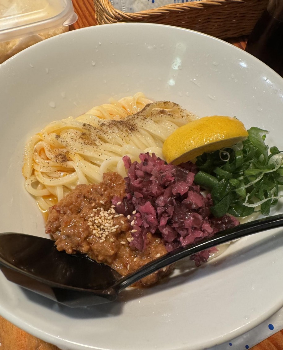 手打ちうどん温羅にて