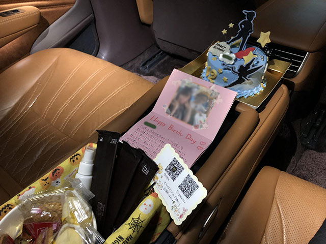 車内サービスとカードのご用意