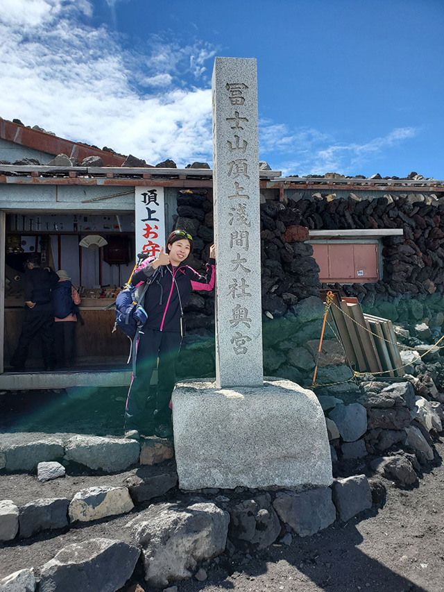 二本松プランナーも登頂