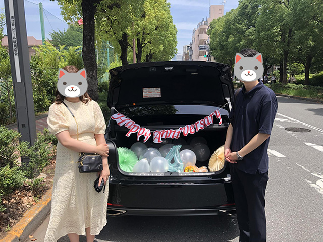 大成功のサプライズでした